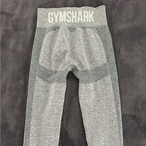 Gymshark Green Athletic Leggings with Textured Fabric